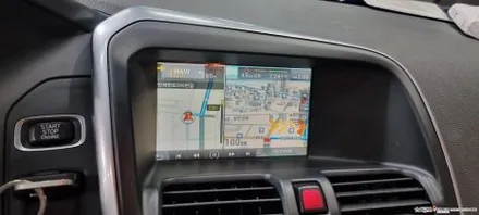☆스타사운드☆볼보 XC60 순정 네비 블랙아웃 후방카메라 먹통 M2C200A 안드로이드셋탑 장착시간 2시간이면 충분합니다.