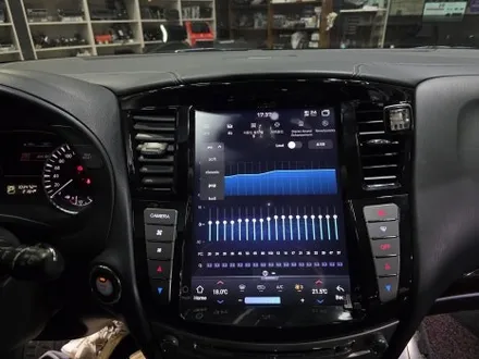 인피니티 QX60 네비게이션 업그레이드 안드로이드 올인원 시공 완료