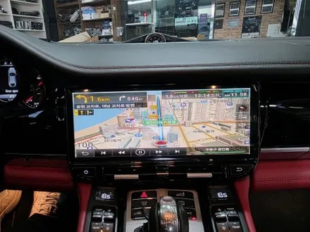 포르쉐 파나메라 12.3인치 안드로이드 후방카메라 장착 작업시간 2시간 소요