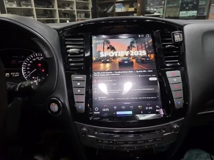 인피니티 QX60 네비게이션 업그레이드 안드로이드 올인원 시공 완료