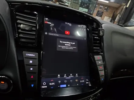 인피니티 QX60 네비게이션 업그레이드 안드로이드 올인원 시공 완료