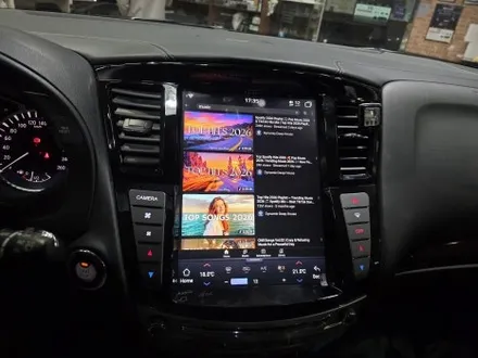 인피니티 QX60 네비게이션 업그레이드 안드로이드 올인원 시공 완료