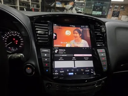 인피니티 QX60 네비게이션 업그레이드 안드로이드 올인원 시공 완료