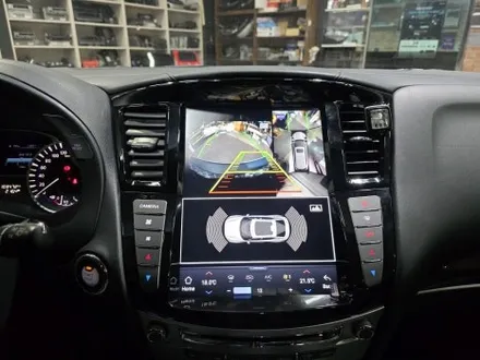 인피니티 QX60 네비게이션 업그레이드 안드로이드 올인원 시공 완료