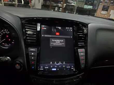 인피니티 QX60 네비게이션 업그레이드 안드로이드 올인원 시공 완료