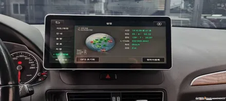 ☆스타사운드☆ 아우디Q5 올인원네비게이션 M2C 200A 12.3인치 모니터+3D어라운드뷰 장착  작업시간 하루면 충분합니다.