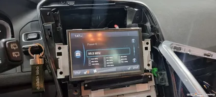 ☆스타사운드☆볼보 XC60 순정 네비 블랙아웃 후방카메라 먹통 M2C200A 안드로이드셋탑 장착시간 2시간이면 충분합니다.