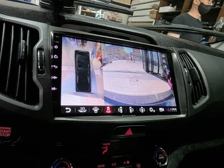 부산 스포티지 안드로이드 올인원과 어라운드뷰 동시 장착 후기
