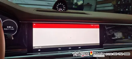 ☆스타사운드☆ 포르쉐 파나메라 GTS 안드로이드 올인원 M2C 200A 내비게이션 셋탑 매립장착 2시간이면 충분합니다!