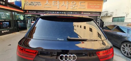 ☆스타사운드☆ 아우디 Q7 틴트어카 명품썬팅 스타SR  시공
