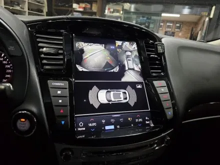 인피니티 QX60 네비게이션 업그레이드 안드로이드 올인원 시공 완료