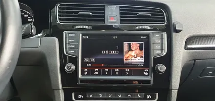 ☆스타사운드☆ 폭스바겐 골프7세대 네비게이션 ( 모델:  EXBOX-M )  먹통 수리