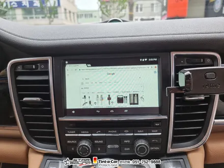 ☆스타사운드☆ 포르쉐 파나메라 안드로이드 네비게이션 M2C 200A 매립 장착시간 2시간이면 충분합니다.