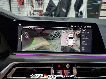☆스타사운드☆ BMW X7  안드로이드 셋탑 내비게이션 장착 후석모니터연동 까지  M2C 200A PLUS 작업시간 3시간