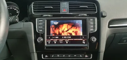 ☆스타사운드☆ 폭스바겐 골프7세대 네비게이션 ( 모델:  EXBOX-M )  먹통 수리