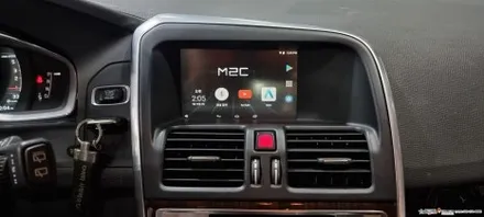 ☆스타사운드☆볼보 XC60 순정 네비 블랙아웃 후방카메라 먹통 M2C200A 안드로이드셋탑 장착시간 2시간이면 충분합니다.