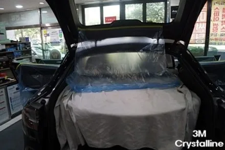 방배동  썬팅  테슬라 모델  y 전체 3m cr 크리스탈 라인 최고급 필름 시공 틴팅을  아시는 분들이 선택하는 필름 / 서울 관악