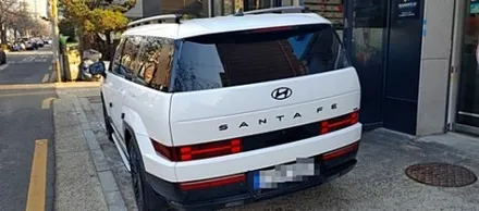 디 올 뉴 싼타페 전체 재시공 만족도 확실한 솔라가드 신제품  네오 Z · 네오 Y 농도별 맞춤 시공기 [시그널 블랙 관악구썬팅] / 서울 관악