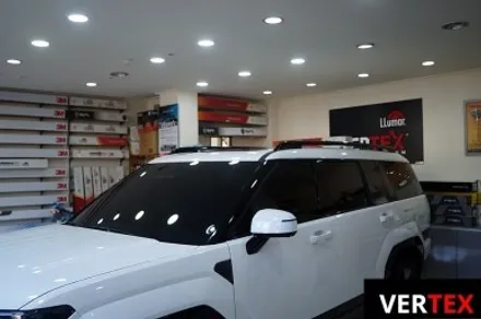 디올 뉴 싼타페 mx5 하이브리드 루마 버텍스 신차 패키지 신차 검수 진행 전면 측후면 파노라마 전체 썬팅 시공 / 서울 관악