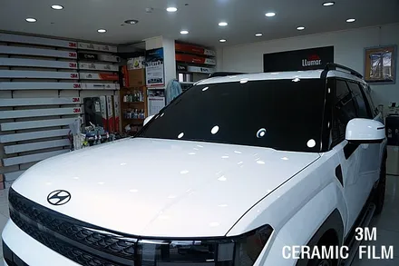 3M 세라믹 전체 썬팅 시공 디올 뉴 싼타페 신차 탁송 신차 검수  생활 ppf 유리막 시공 완료 / 서울 관악