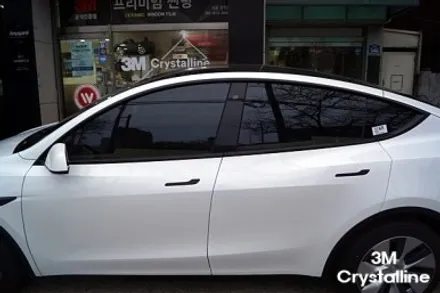 테슬라 모델 Y 3M 크리스탈라인 전체 40% 선택 .. 어떤 느낌 날까요?  3M 관악점 / 서울 관악