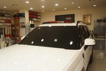 동작썬팅 - 상도동 디올 뉴 싼타페 3m 세라믹 썬팅 시공  전면 cir 25 . 측후면 cir 15 . 파노라마 cir 15 .유리막 시공 / 서울 관악