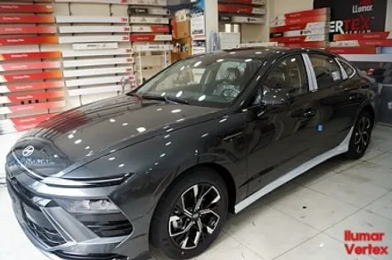 봉천동 썬팅 쏘나타 신형   신차 검수 전체 루마 버텍스 900 틴팅   전면 40% 측후면 1열30% 나머지 15% / 서울 관악