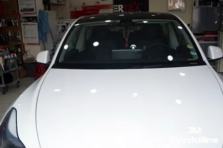 서울 사당동 썬팅 3m 크리스털 라인 테슬라 y 이벤트 적용 전면 CR70% 1열/후면 CR40% 2열 CR20 투톤 시공 / 서울 관악