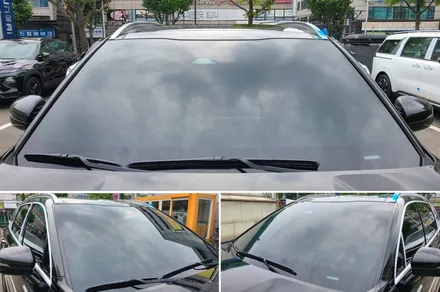 쏘렌토 루마버텍스 프리미엄썬팅 시공은 더네비에서