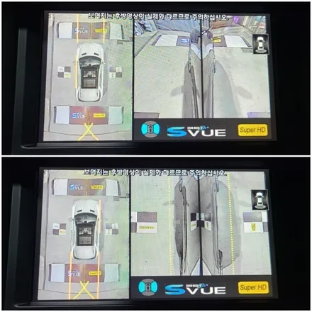 제네시스 G80(DH 19MY) 어라운드뷰 장착 - 안전운행 시스템 360°서라운드 뷰 Super vue(슈퍼뷰) 인천 전문 장착점 부평 더 네비
