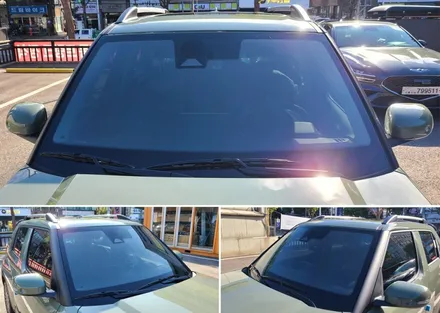 인천 캐스퍼 레이노 프레스토 D1 썬팅 시공