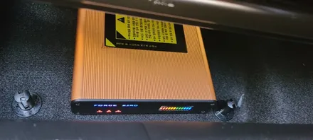 부평버텍스썬팅 - MQ4(버텍스900)시공, 블랙박스 (아이나비 QXD5000) + 보조배터리(포스제로)장착.