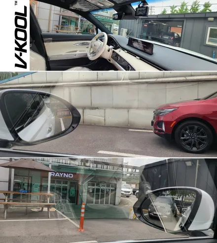 브이쿨 썬팅으로 GV70 제네시스를 보호하세요