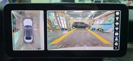 벤츠C250에 어라운드뷰 서라운드뷰/플러스뷰(3D Plus view)