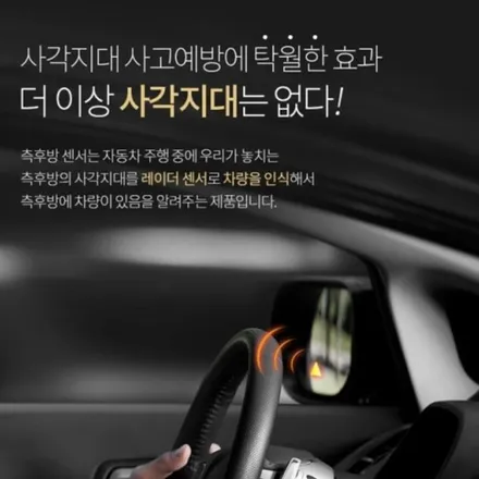미니 컨트리맨 - 어라운드뷰(슈퍼뷰) + 후측방경보 시스템 (S-RADAR) + BSM광각미러   \