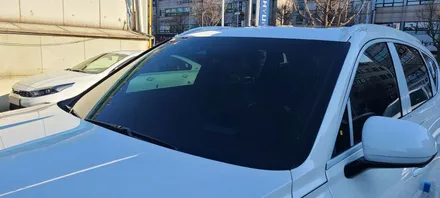 인천 부평 제네시스 GV80 썬팅 - 루마버텍스 900, 700 신차입고 검수 후 파노라마 썬루프 포함 틴팅