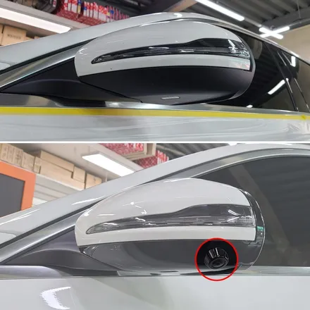 벤츠C250에 어라운드뷰 서라운드뷰/플러스뷰(3D Plus view)