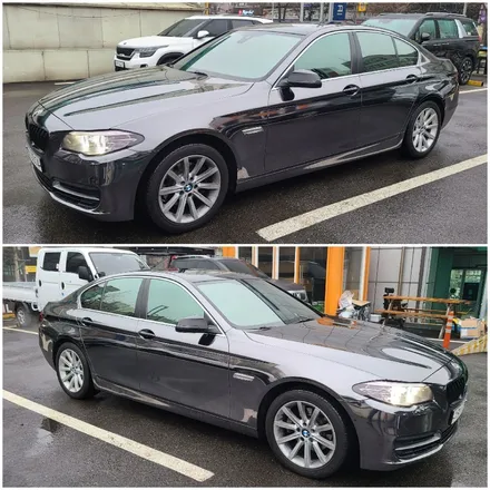 부평썬팅 - 해머슨H8 반사필름 시공(BMW520 - 썬팅 재시공)
