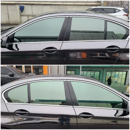 부평썬팅 - 해머슨H8 반사필름 시공(BMW520 - 썬팅 재시공)