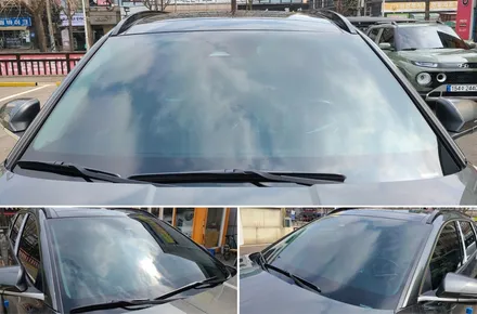 투싼NQ4 신차썬팅 - 루마버텍스900+아이나비QXD7000 【루마버텍스 인천 부평산곡점 더네비】