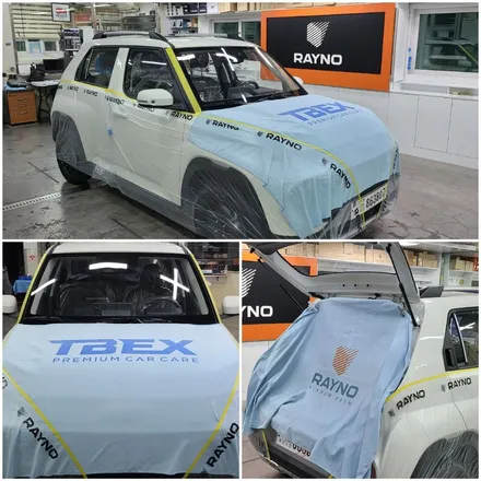 인천 캐스퍼 신차썬팅-TBEX 디럭스썬팅(레이노 프레스토R1)+블랙박스(모비스 S-500)+룸미러모니터 후방카메라 현대티벡스 인천 부평점 더네비