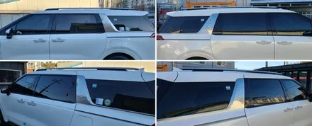 카니발KA4 레이노썬팅(PhantomS9)+파인뷰(LX7000)+유리막코팅(블라스크)+PPF필름 [인천/더네비]