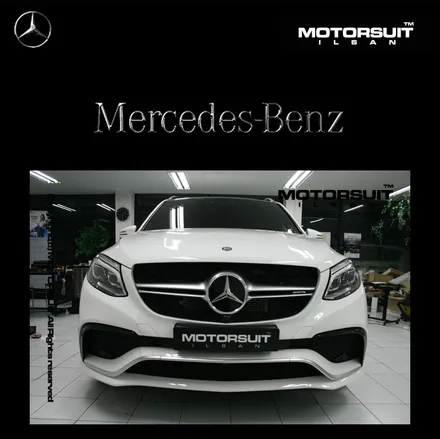 [ 벤츠 GLE 63AMG 네비매립 & 보조배터리 에코파워팩 시공 ] / 고양시 식사동