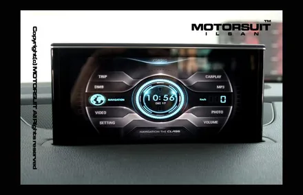 아우디 뉴Q7 네비매립 - 2017 뉴 아우디 Q7 아이머큐리 CSS3 네비매립 정보 / 고양시 식사동