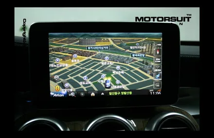 [ 벤츠 네비매립 ] 벤츠 C클래스 C200(W205) 네비매립 시공!! / 고양시 식사동