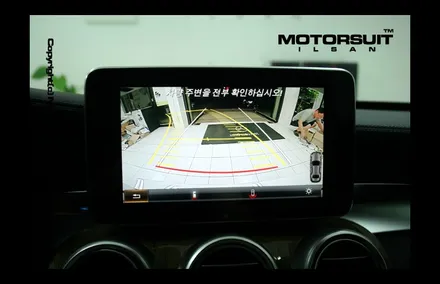 [ 벤츠 네비매립 ] 벤츠 C클래스 C200(W205) 네비매립 시공!! / 고양시 식사동
