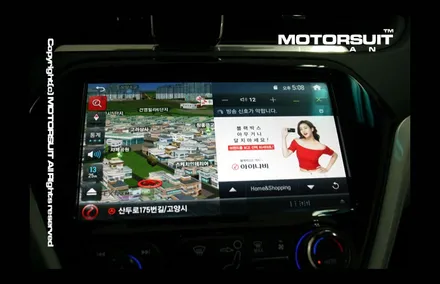 [ 볼트EV 네비매립 ]  쉐보레 볼트EV 순정 10.2인치 모니터 연동 네비매립 시스템!! 아이나비 X3 큐브 셋탑 네비게이션~~ / 고양시 식사동