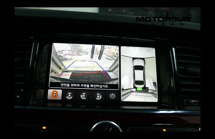 [ K9 네비매립 ] 기아 K9 9.2인치 순정 네비옵션에 아이나비 X1큐브 네비매립 시공!! / 고양시 식사동