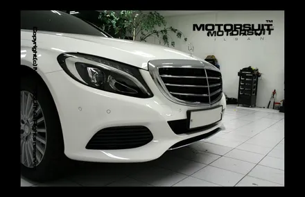 [ 벤츠 네비매립 ] 벤츠 C클래스 C200(W205) 네비매립 시공!! / 고양시 식사동