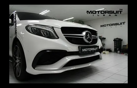 [ 벤츠 GLE 63AMG 네비매립 & 보조배터리 에코파워팩 시공 ] / 고양시 식사동